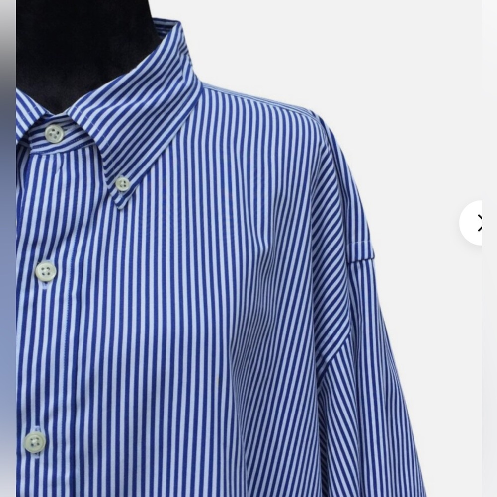 Men’s Ralph Lauren Blue Label Striped Button Down Shirt